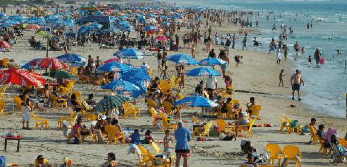 Les plages ouvertes en Israël mercredi