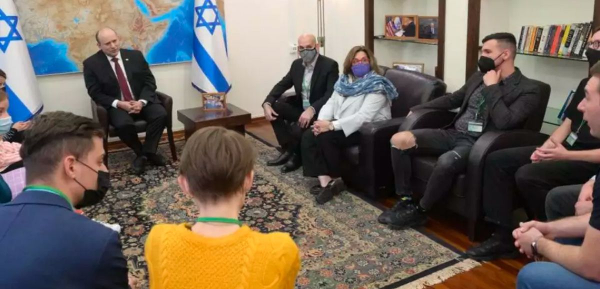 "Israël est votre maison", lance Naftali Bennett aux participants ukrainiens du programme Massa