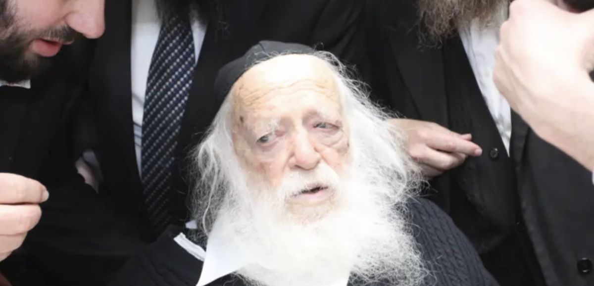 Le Rav Haïm Kanievsky est décédé à l'âge de 94 ans