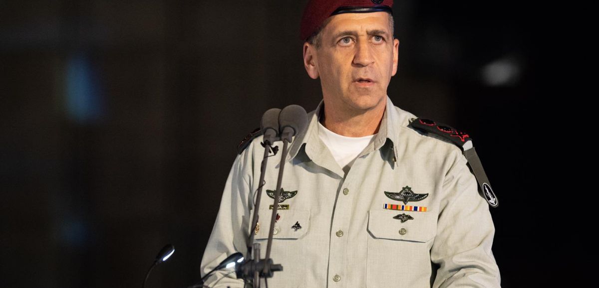Le chef d'Etat major de l'armée affirme que Tsahal continuera sa lutte contre l'Iran