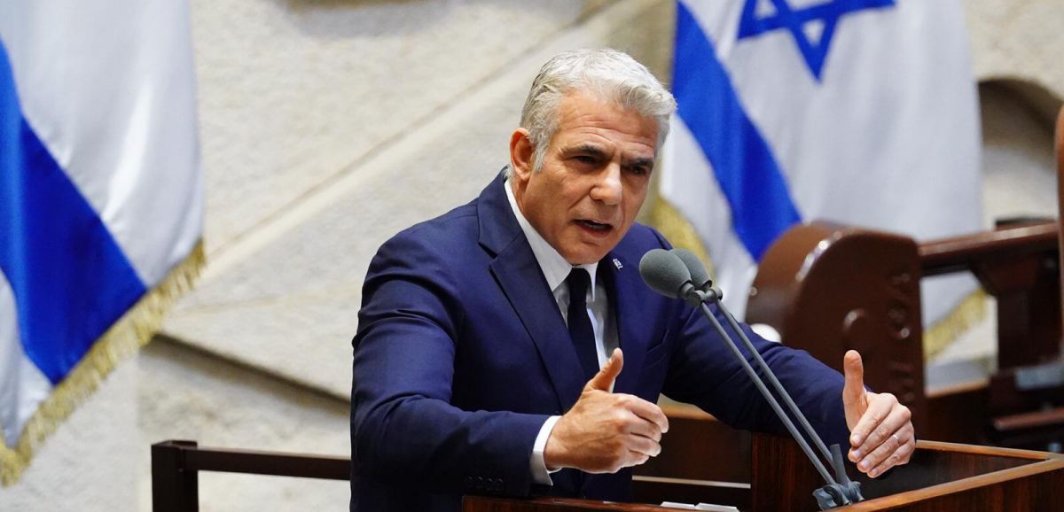 Yaïr Lapid : Israël doit protéger ses intérêts en Syrie