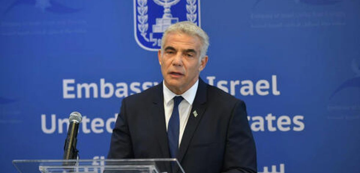 Yaïr Lapid : les critiques contre le Shin Bet sur la vague d'attentats sont "injustes"