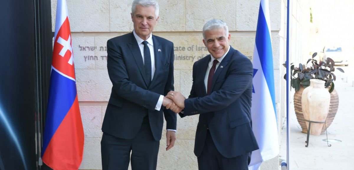 Israël renforce ses liens avec la Slovaquie