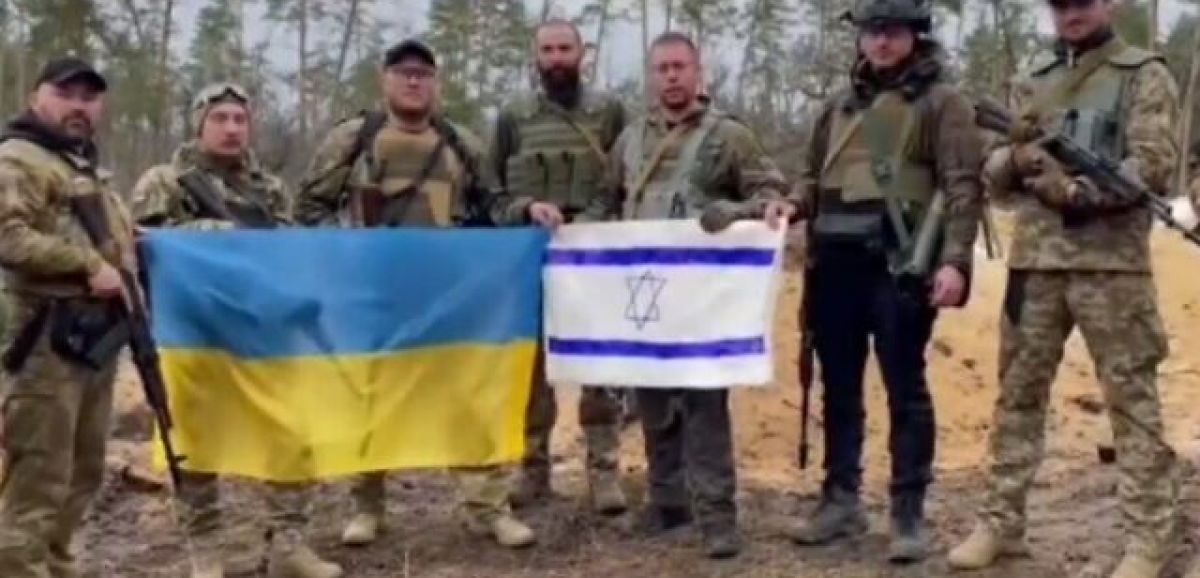 Des Israéliens combattant avec l’Ukraine remercient le peuple juif