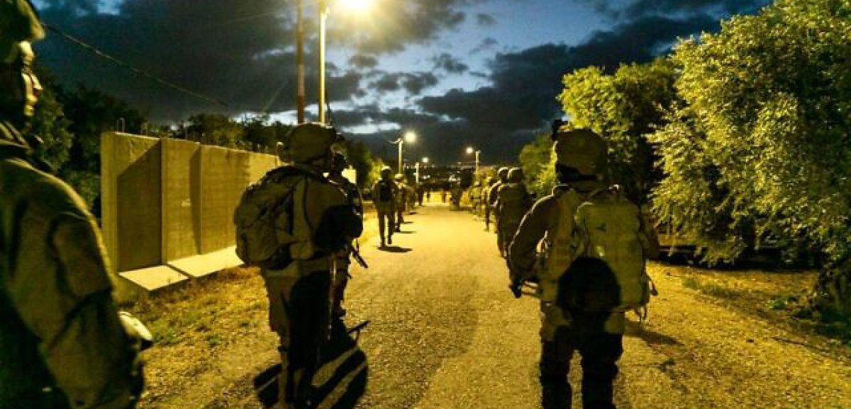7 suspects de terrorisme arrêtés dans des raids de Tsahal, du Shin Bet et de la police
