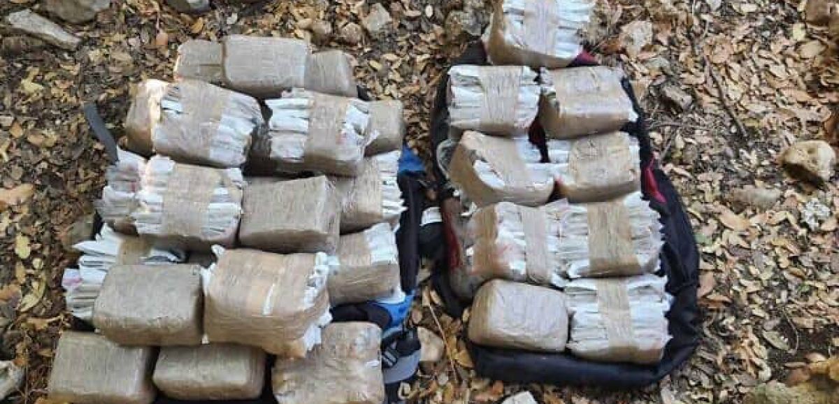 Israël déjoue une tentative de trafic de drogue depuis le Liban en saisissant 35 kilos de haschisch