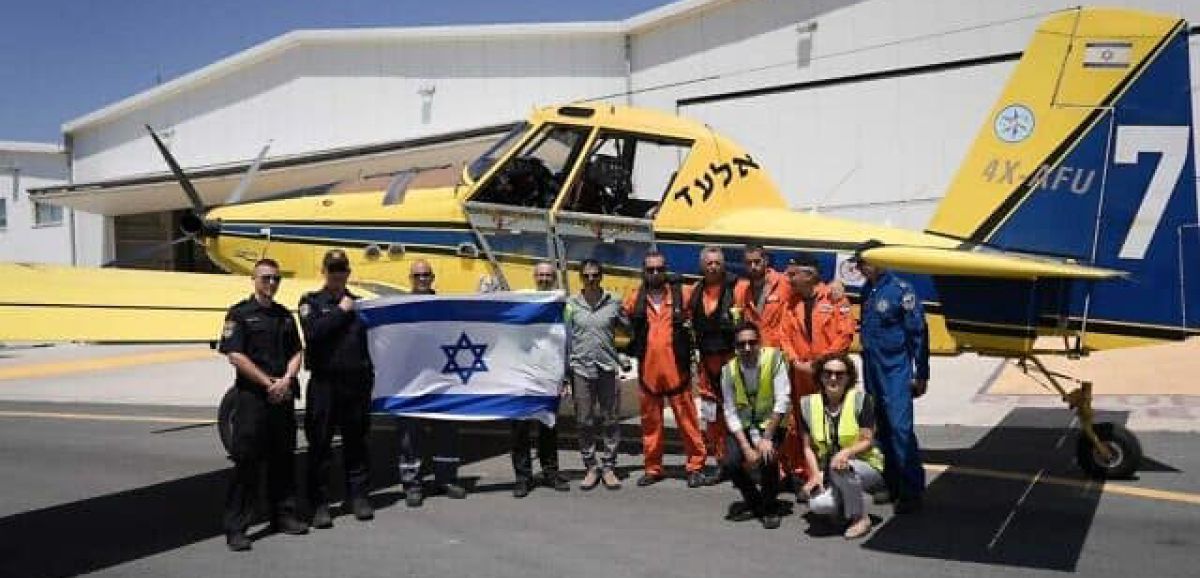 Israël envoie des pompiers pour aider à combattre les incendies à Chypre