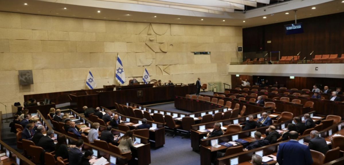 La Knesset approuve la loi norvégienne en lecture préliminaire