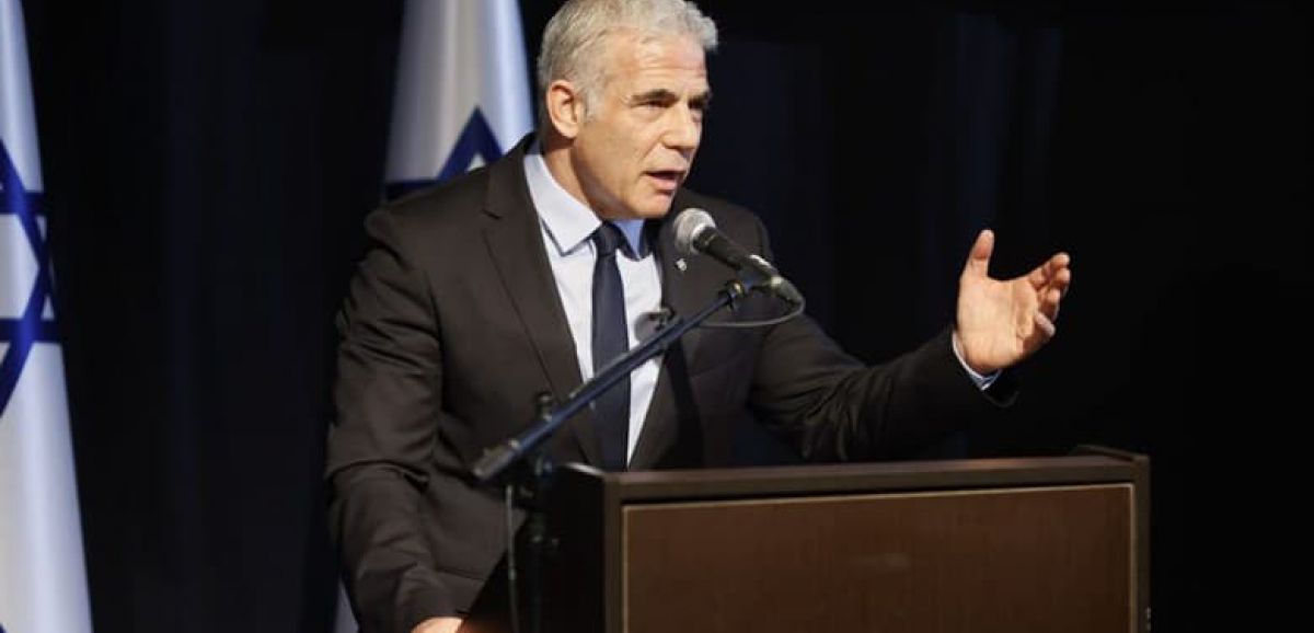 Yaïr Lapid réunit le cabinet de sécurité pour discuter des tensions à la frontière de Gaza