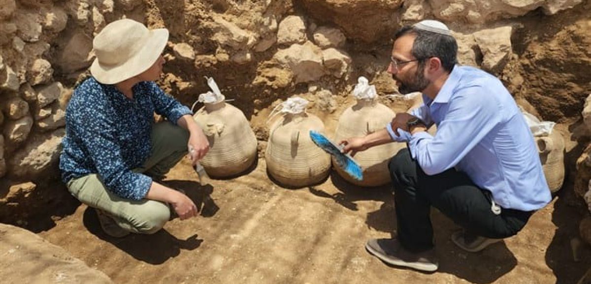Nouvelles découvertes archéologiques sur le site de l'ancienne Shiloh