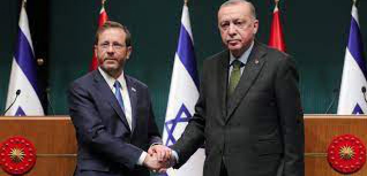 Diplomatie : Israël et la Turquie normalisent leurs relations après plusieurs années de frictions