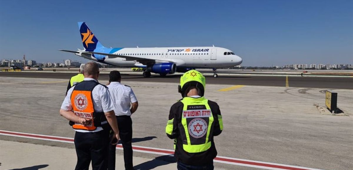 Un avion Israir avec 176 personnes à bord atterrit en urgence en Israël