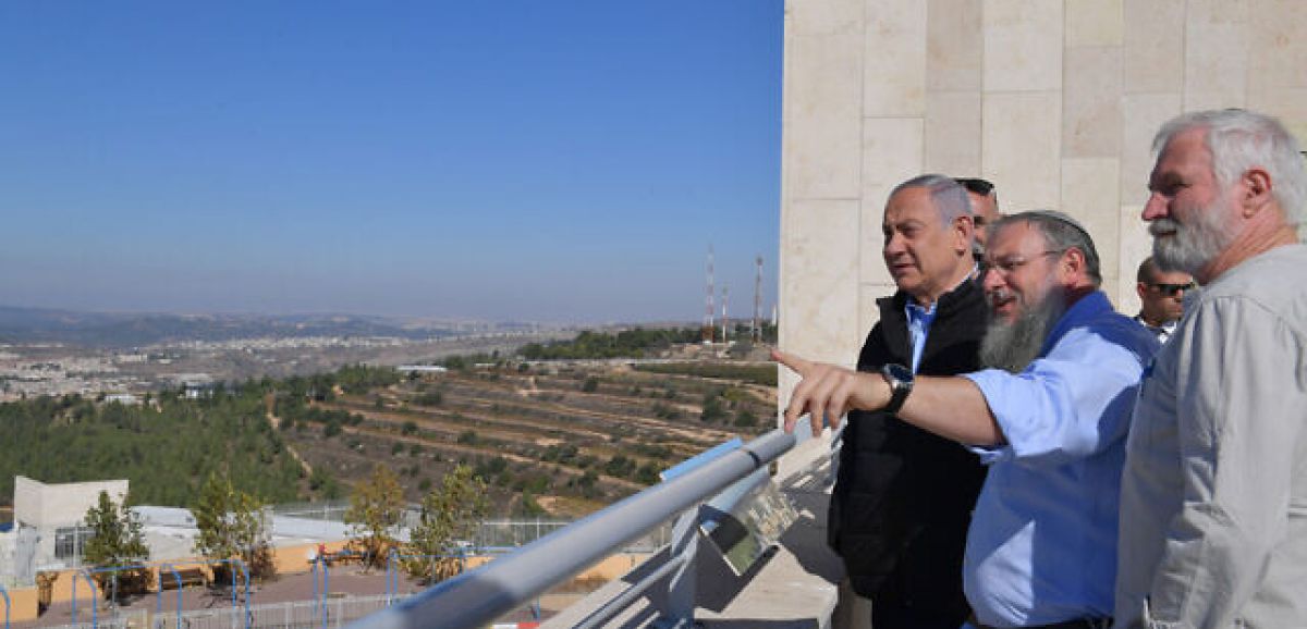 Benyamin Netanyahou annoncera l'application de la souveraineté dans 3 blocs d'implantations de Judée