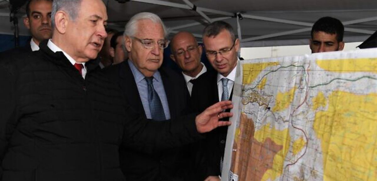 Benyamin Netanyahou et Benny Gantz ont rencontré l'ambassadeur américain en Israël pour parler de l'annexion