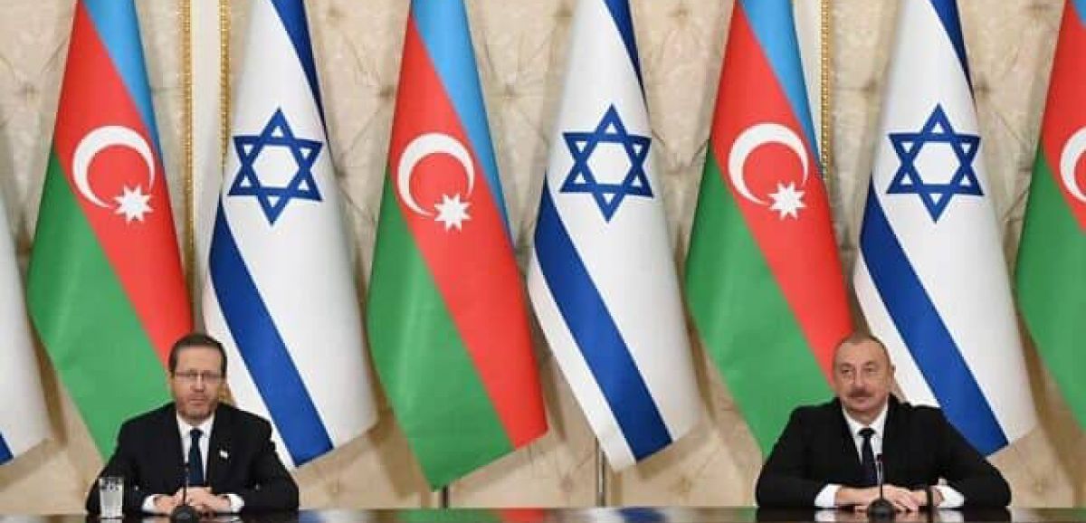 Le président azerbaïdjanais accueille Herzog à Bakou et salue la coopération en matière de défense