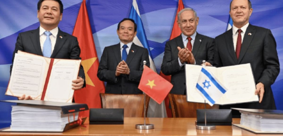 Accord de libre échange entre Israël et le Vietnam