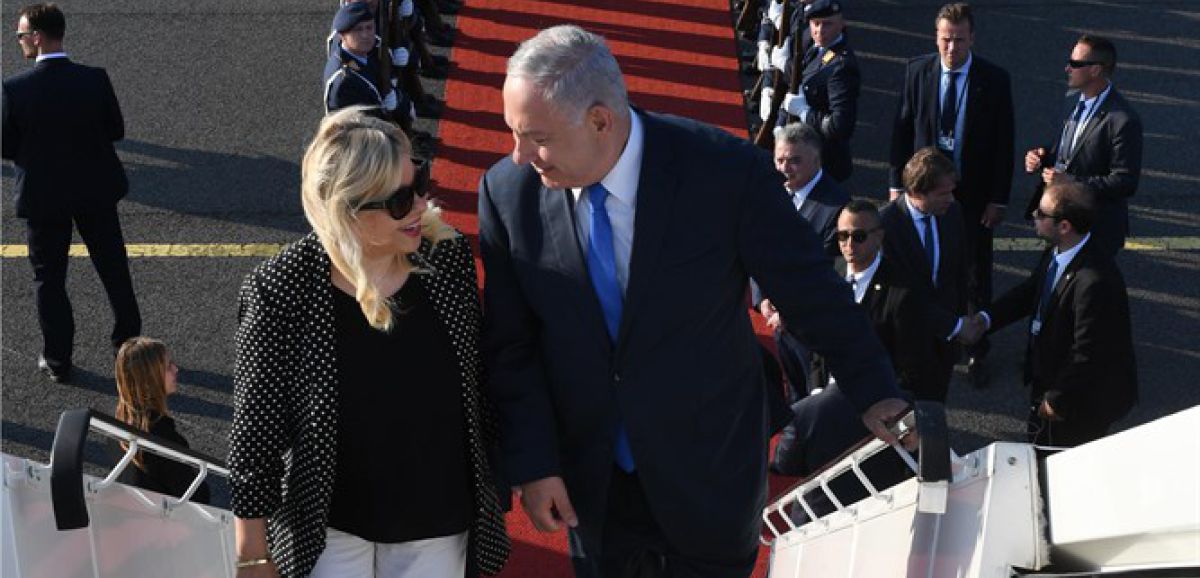 Benyamin Netanyahou en visite à Chypre en septembre