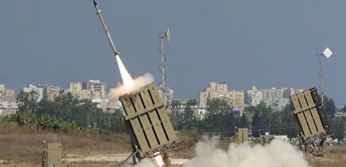 Trois roquettes ont été tirées depuis Gaza. L'une d'entre elle a été interceptée par le "Dôme de fer"