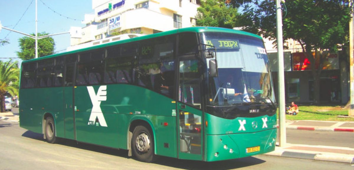 Les bus limités à 30 personnes en Israël