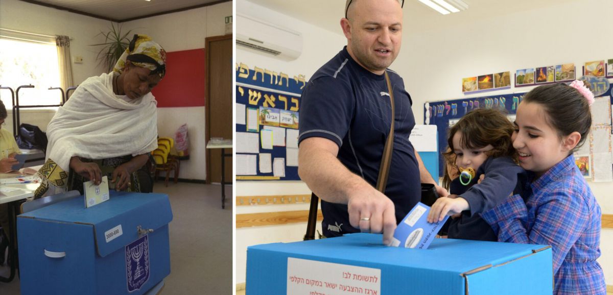 Elections Israel: 27,6% de participation à 12h, un record depuis 1999