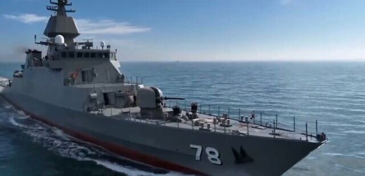 L'Iran ajoute un navire de guerre sophistiqué à sa flotte en mer Caspienne