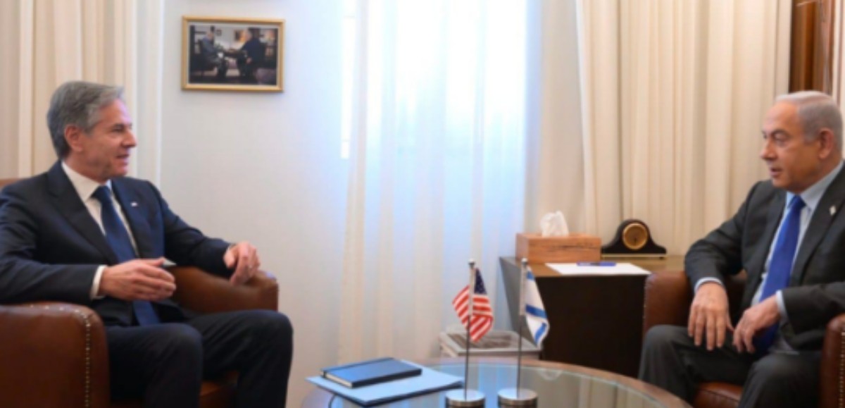 Benyamin Netanyahou après sa rencontre avec Anthony Blinken et déclare qu'Israël a « juré de détruire le Hamas »