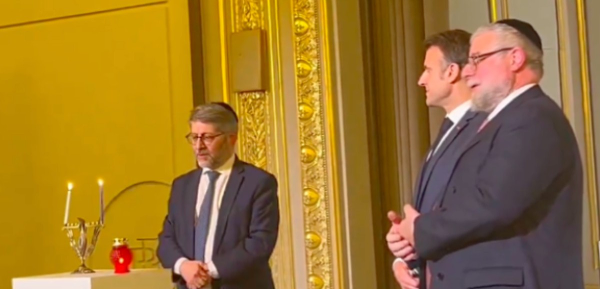 Hannouka à l’Élysée en présence d'Emmanuel Macron : la  polémique