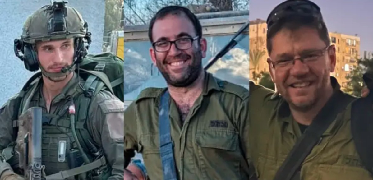 3 réservistes israéliens supplémentaires tombent au combat à Gaza