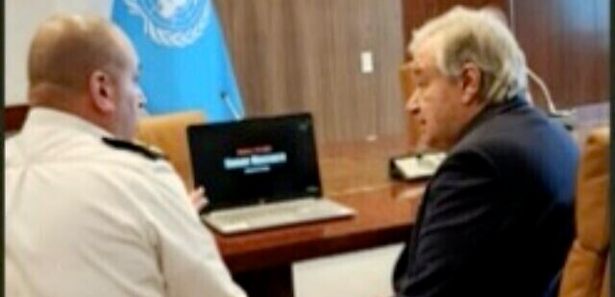Le secrétaire général de l'ONU, Antonio Guterres, a visionné le film des massacres du Hamas