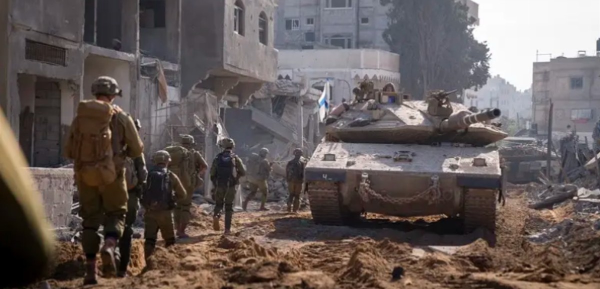 25 cibles terroristes frappées par Israël à Zeitoun, dans le nord de Gaza