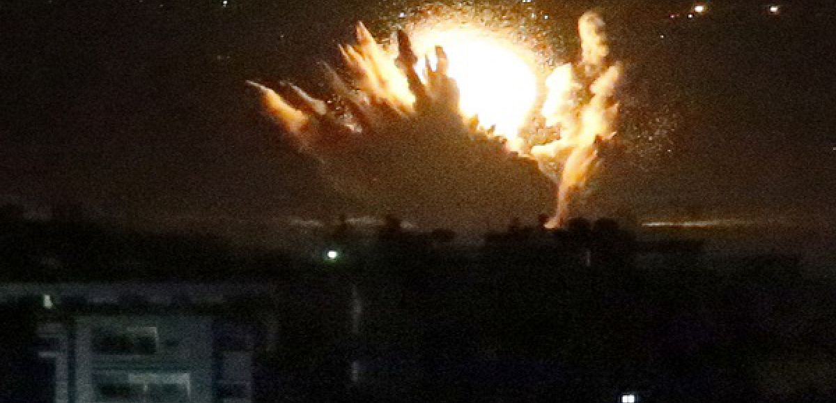 Tsahal a mené cette nuit une frappe aérienne à Gaza