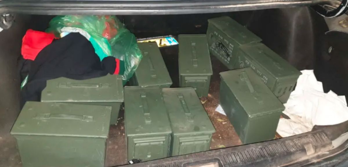 L'autorité frontalière saisit 10 000 balles de fusil introduites en contrebande en Judée-Samarie
