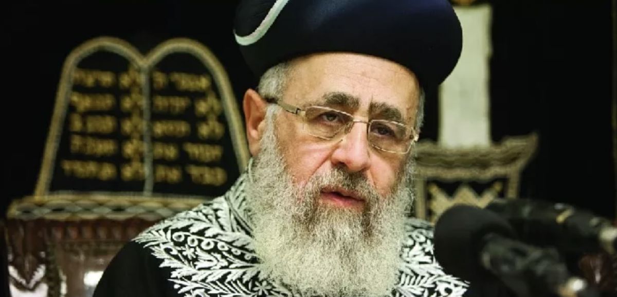 Coronavirus: le Grand Rabbin d'Israël demande aux citoyens de laisser leur téléphone allumé Chabbat