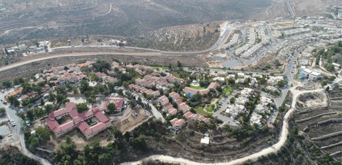 Israël approuve la construction de plus de 2 700 unités de logements de plus en Judée-Samarie