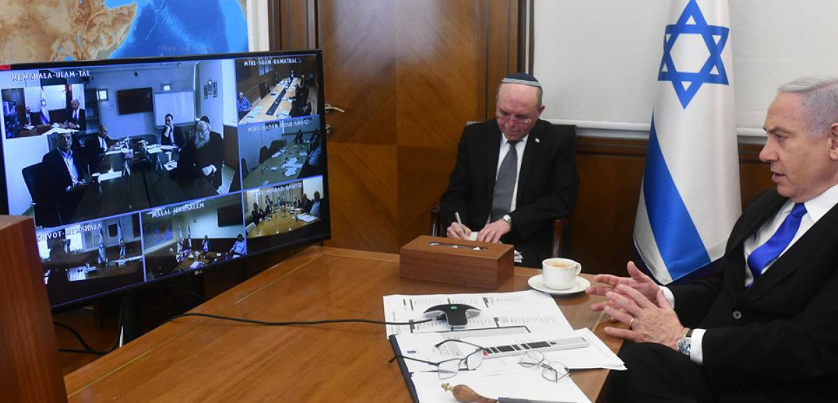 Benyamin Netanyahou: "Nous pourrions atteindre un million d'Israéliens infectés d'ici un mois"