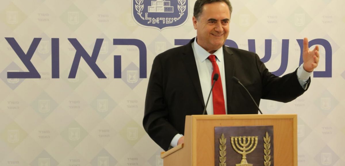 Israel Katz discutera dimanche du budget 2020-2021 de l'Etat d'Israël avec Benny Gantz