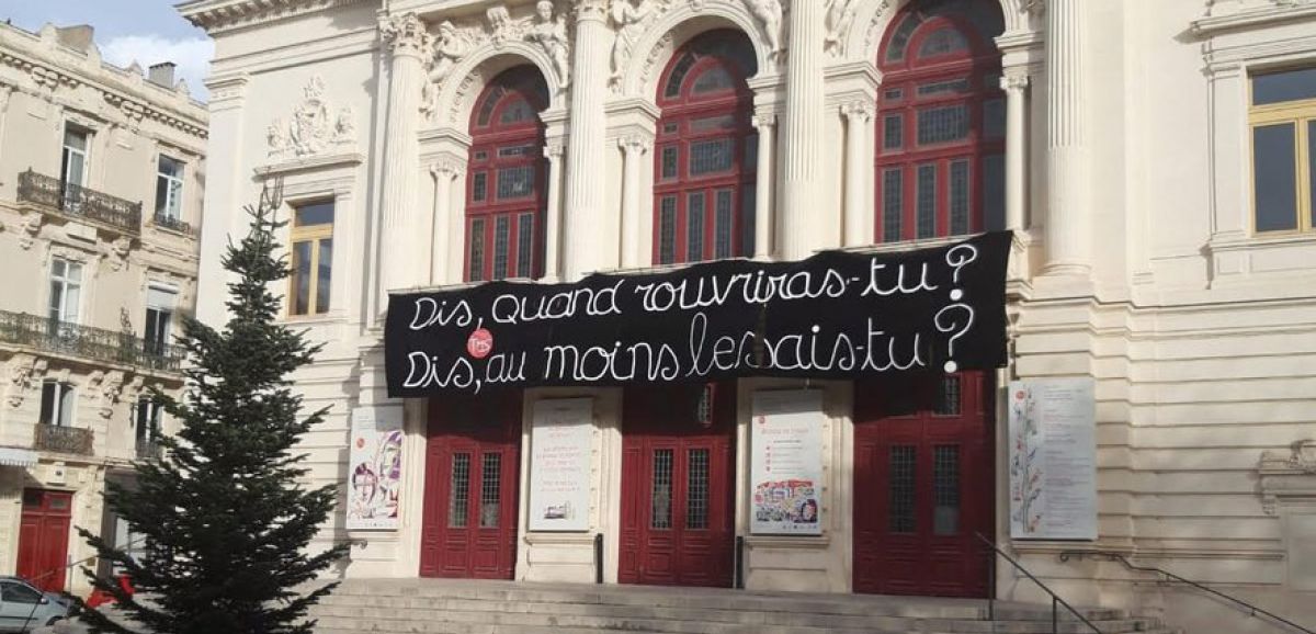 Des manifestations dans plusieurs villes de France pour protester contre la fermeture des lieux culturels