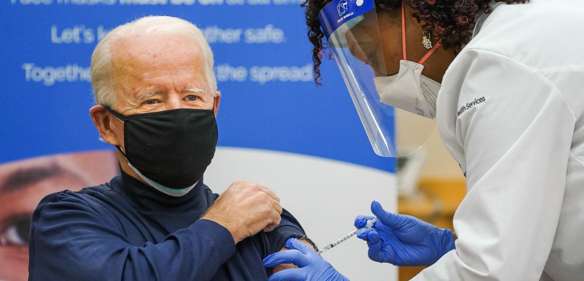 Joe Biden a été vacciné contre le coronavirus