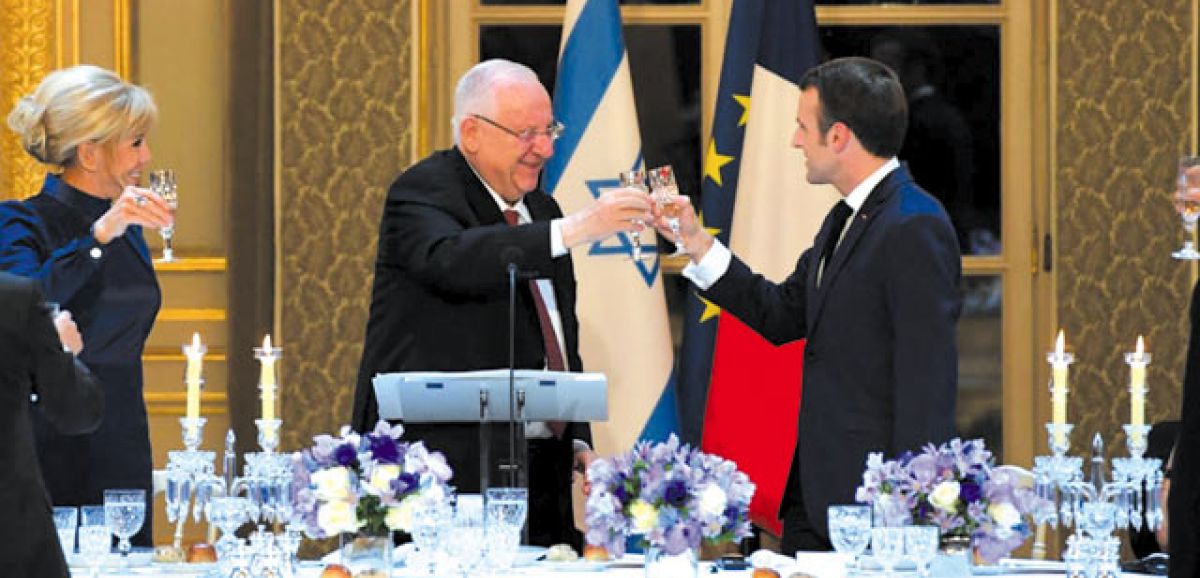 Emmanuel Macron et Reuven Rivlin ont échangé sur la crise du coronavirus