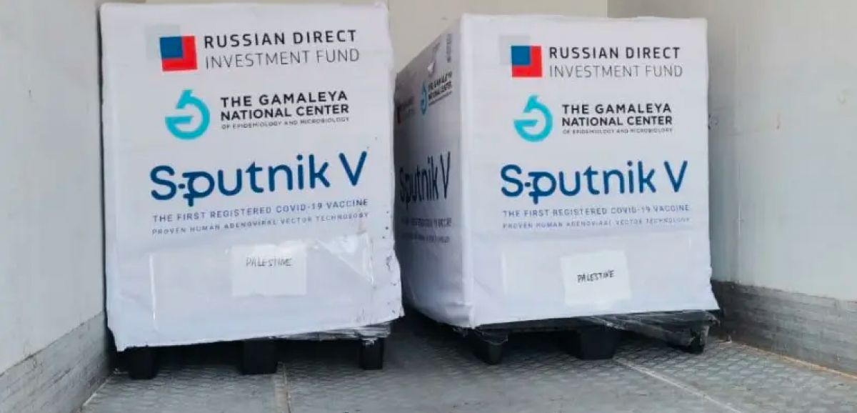 Les Palestiniens reçoivent 10 000 premières doses du vaccin russe Spoutnik V
