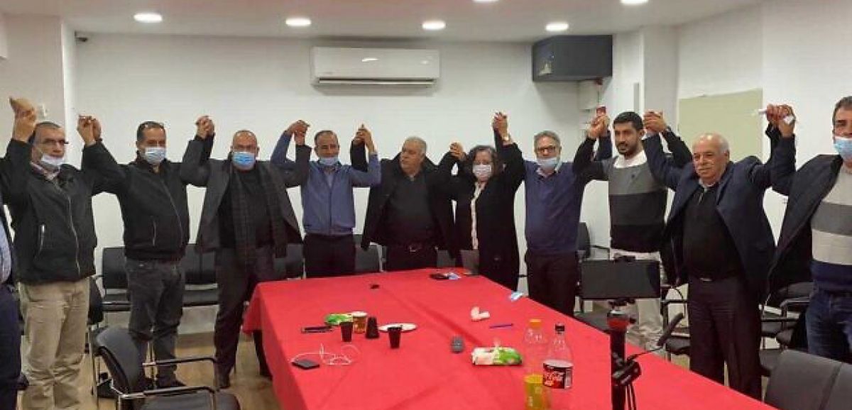 3 des 4 partis arabes s'entendent pour une liste commune sans le parti Raam