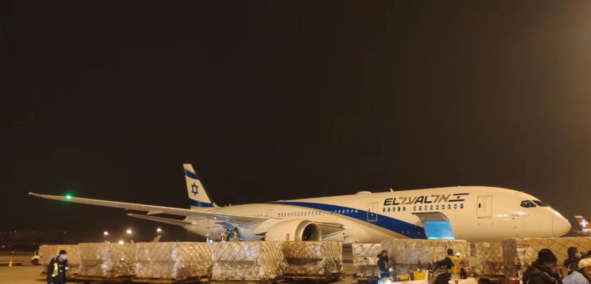 Du matériel médical acheminé depuis la Chine par des avions El Al