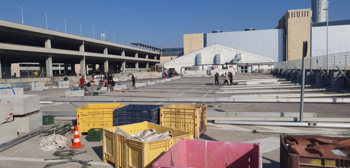 Un site de tests coronavirus géant va voir le jour à l'aéroport Ben Gourion