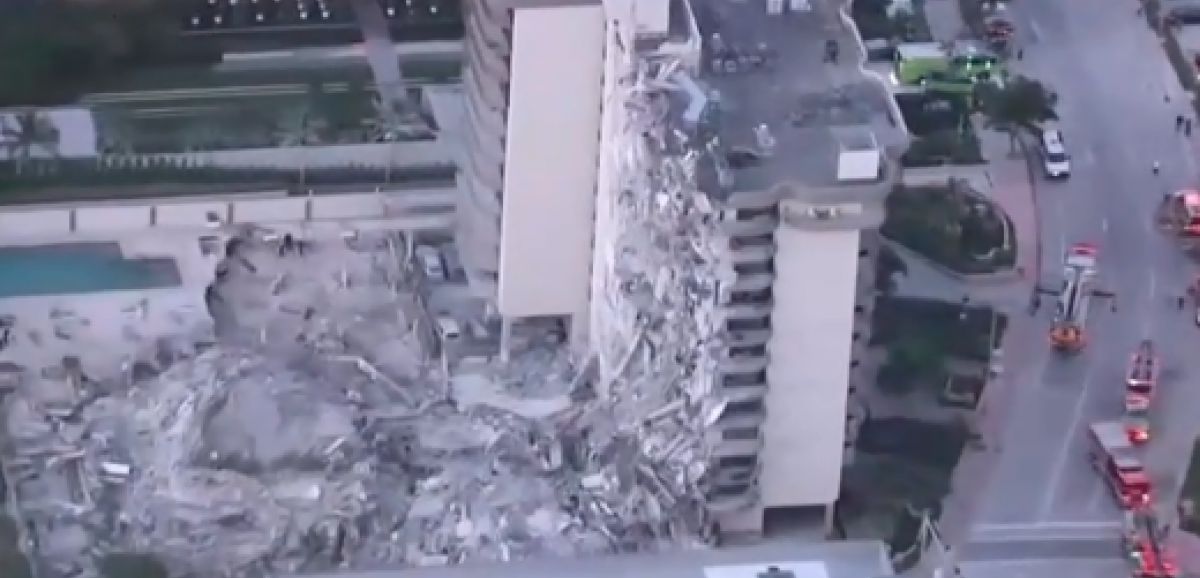 Fin des recherches suite à l'effondrement d'un immeuble près de Miami