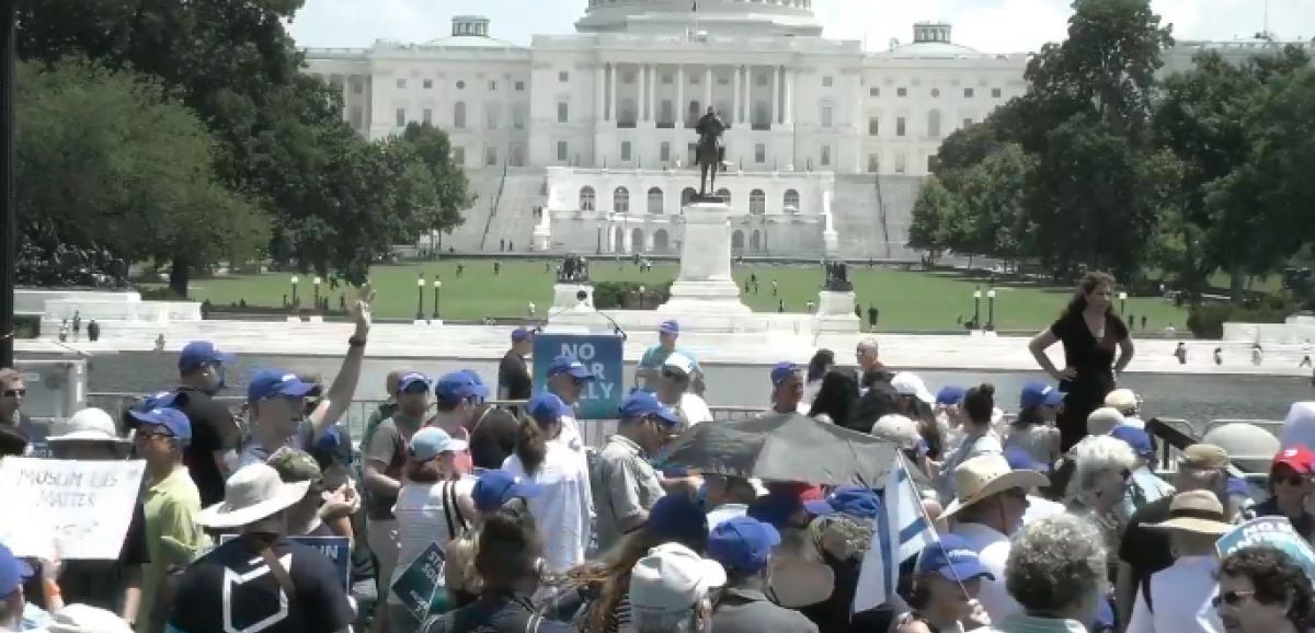 3 000 personnes se rassemblement contre l'antisémitisme à Washington