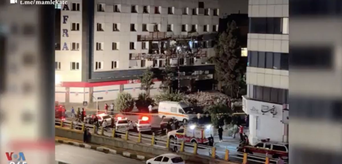Une explosion signalée dans un immeuble de bureaux à Téhéran