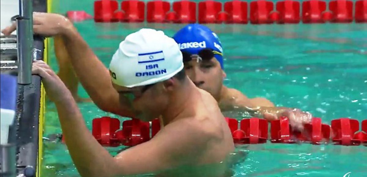 Jeux Paralympiques: médaille d'or et record du monde pour Ami Dadaon sur 200m nage libre
