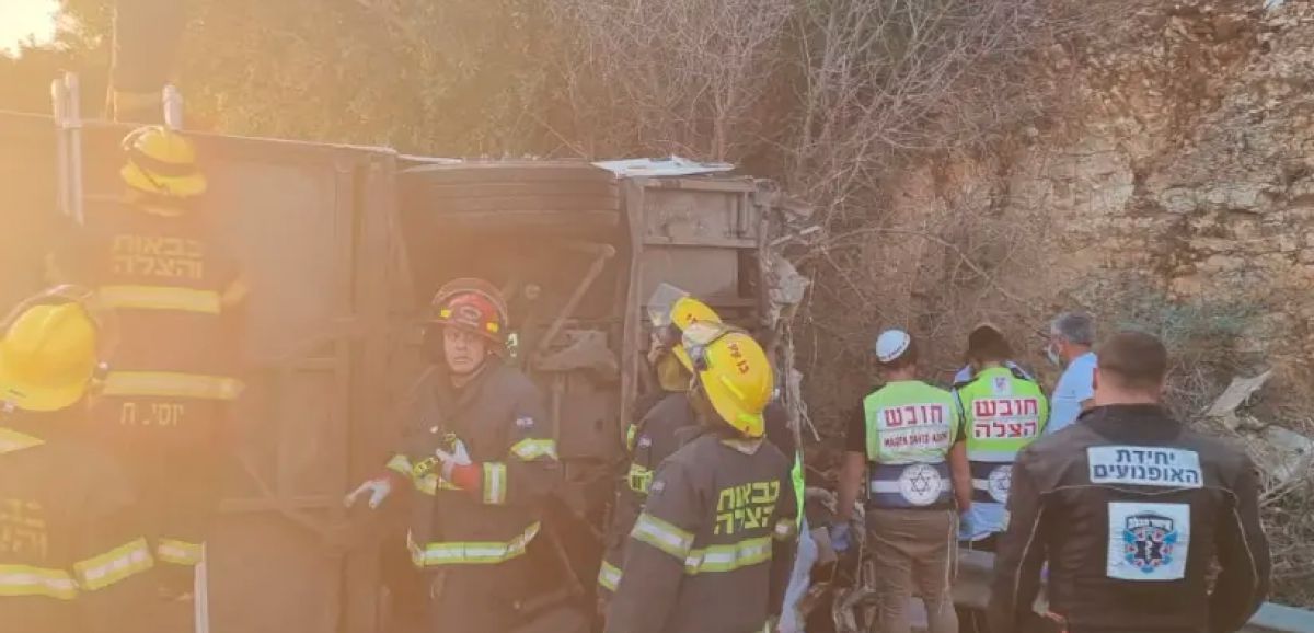 5 morts et 40 blessés dans un accident de la route dans le nord d'Israël