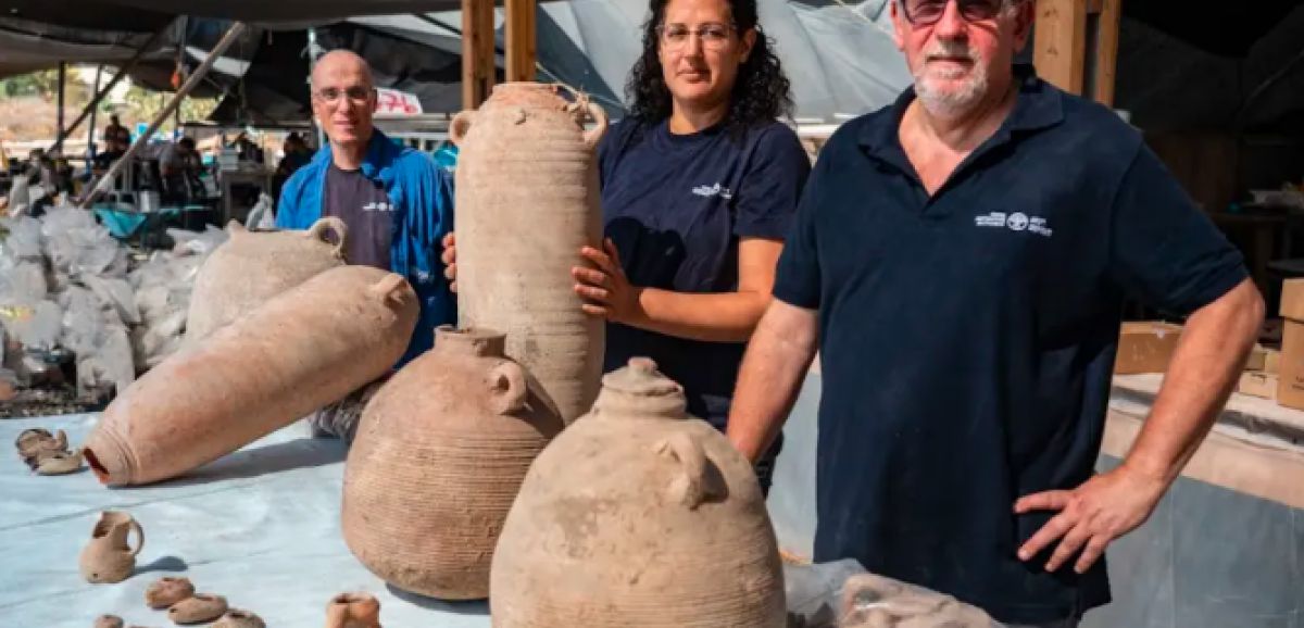 Le plus grand pressoir au monde datant de 1 500 ans a été découvert à Yavné, au sud de Tel Aviv