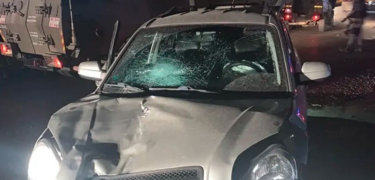 Attentat à la voiture bélier près de Qalandiya, un officier israélien gravement blessé